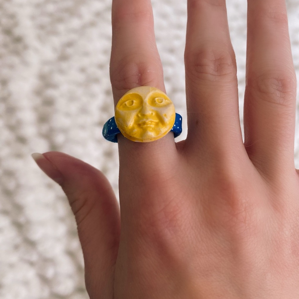whimsy 90s celestial ring
